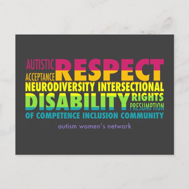 AWN Rainbow Pride Postcard (Front)