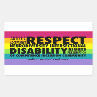 AWN Rainbow Pride Sticker
