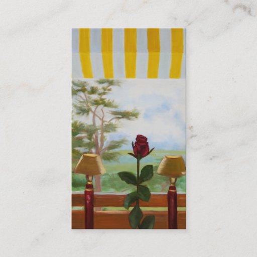 Customizable Awning Business Card