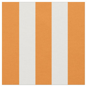 Awning Stripes Orange Fabric