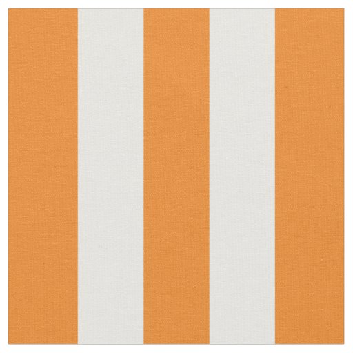 Awning Stripes Orange Fabric
