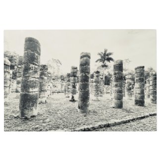 aWorld2Celebrate: A Thousand Columns, Chichén Itzá Metal Print