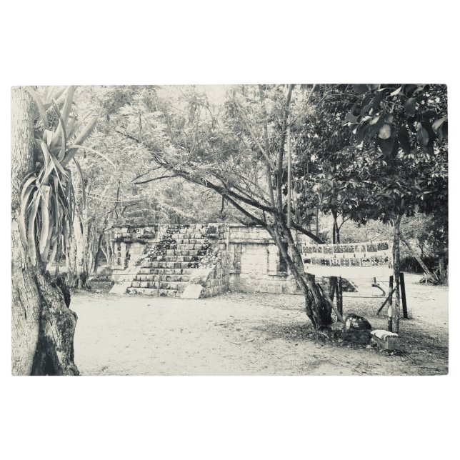 aWorld2Celebrate: Chichén Itzá Metal Print (Front)