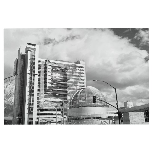 aWorld2Celebrate: City Hall Metal Print (Front)