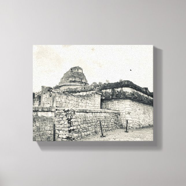 aWorld2Celebrate: El Caracol, Chichén Itzá Canvas Print (Front)