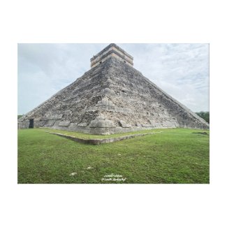 aWorld2Celebrate: El Castillo, Chichén Itzá Canvas Print