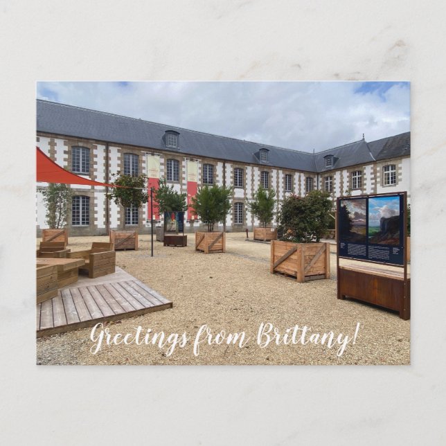 aWorld2Celebrate: Greetings from Brittany! Postcard (Front)