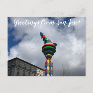 aWorld2Celebrate: Greetings from San Jose! Postcard