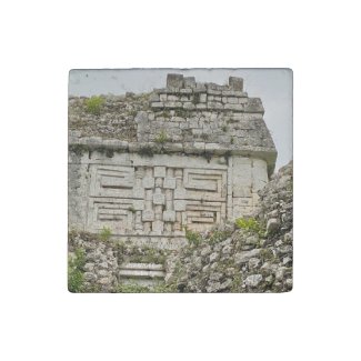 aWorld2Celebrate: Las Monjas, Chichén Itzá Stone Magnet
