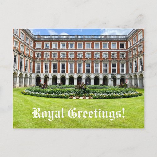 aWorld2Celebrate Royal Greetings Postcard