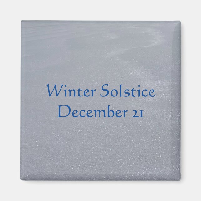aWorld2Celebrate: Winter Solstice Magnet (Front)