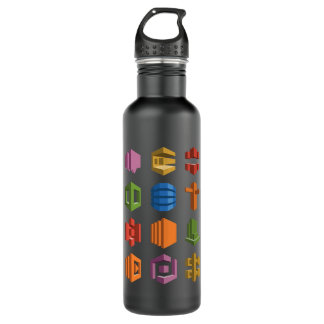 AWS Microservices Tech Stack Hackerthon Startup Stainless Steel Water Bottle