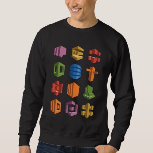 AWS Microservices Tech Stack Hackerthon Startup Sweatshirt