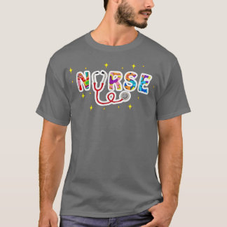 Awsome Nurse Stethoscope Christmas 2022 Gift T-Shirt