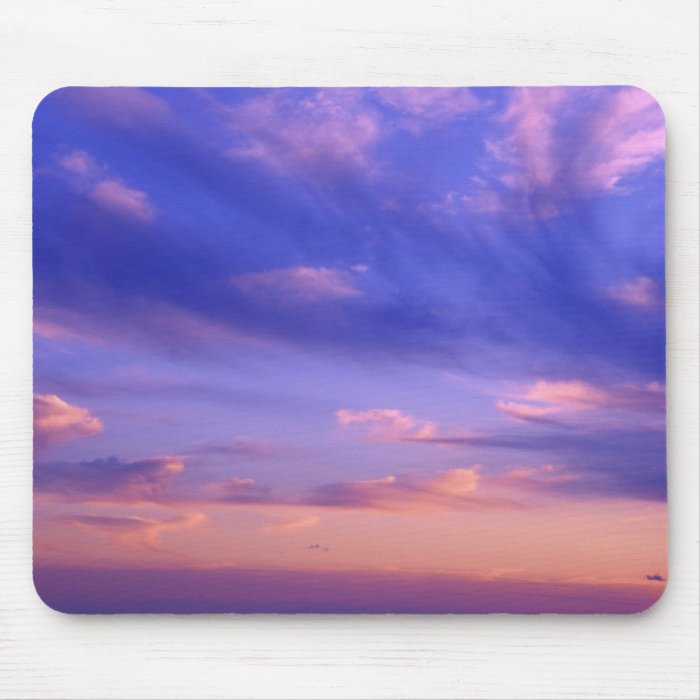 Awsome Swrling Sunrise Clouds Mouse Mats