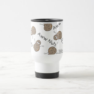 Aww Nuts Collage Travel Mug