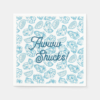 Aww Shucks Cocktail Napkin