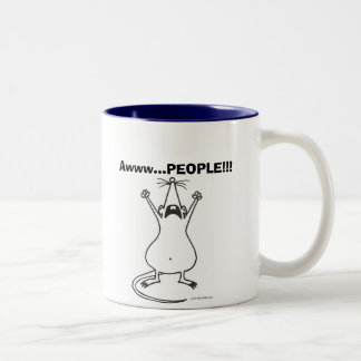 Awww...PEOPLE!!! Rat Mug