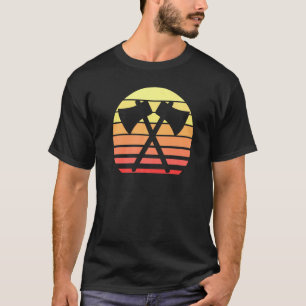 Ax Retro Throwing T-Shirt