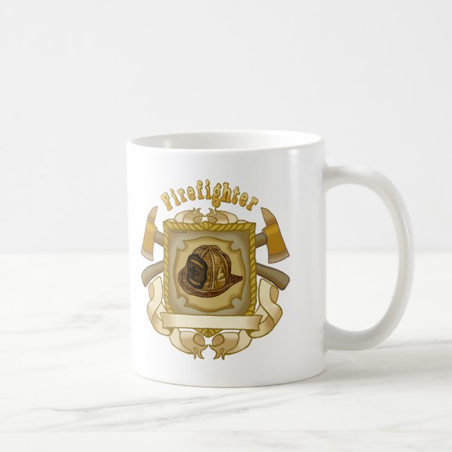 Ax Shield FireFighter Mug (Right)