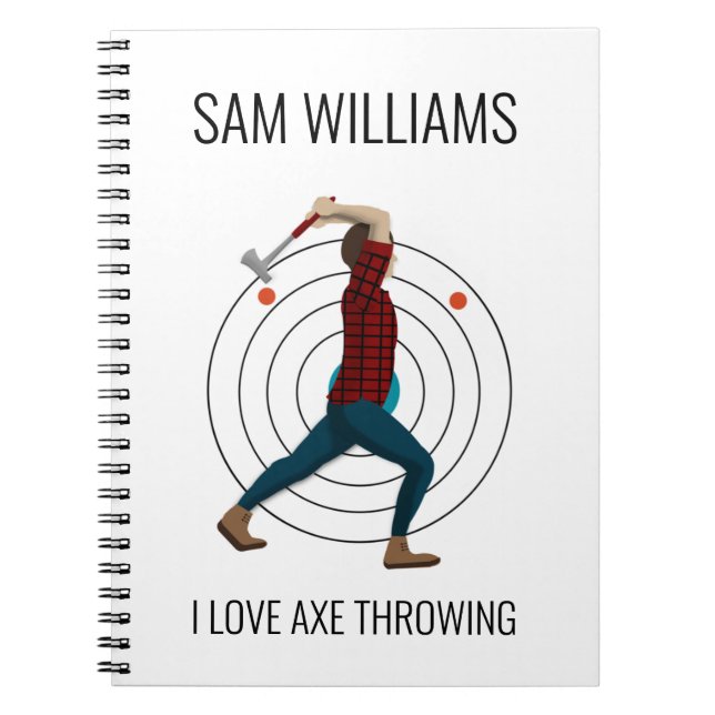Ax Throwing Notebook (Front)