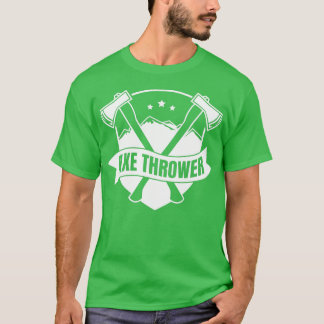 Ax throwing woodcutter ax throwing mountain Classi T-Shirt
