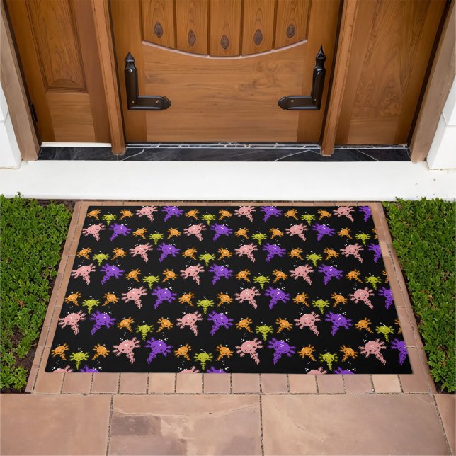 Axaotl Salamander Kids Gift Doormat (Outdoor)