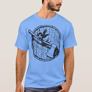 Axe Bird Shield T T-Shirt