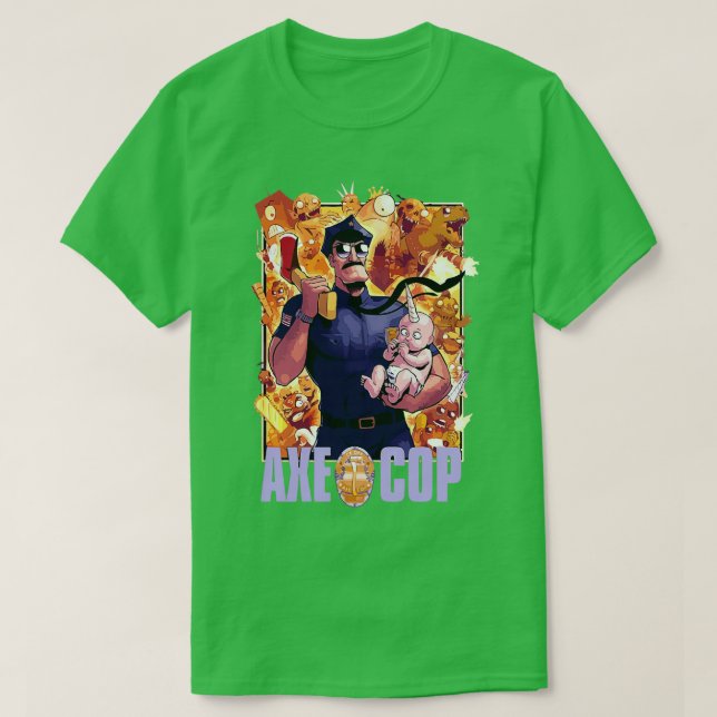 Axe Cop Merch 4 T-Shirt (Design Front)