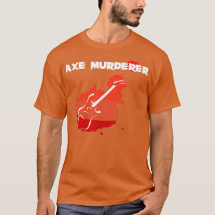 Axe Murderer Guitar Logo T-Shirt