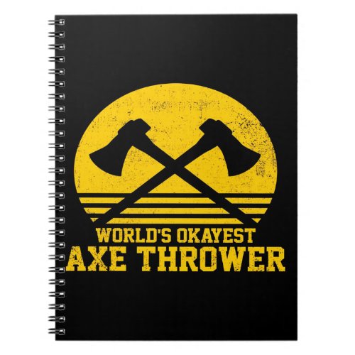 Axe Thrower Axe Throwing Notebook
