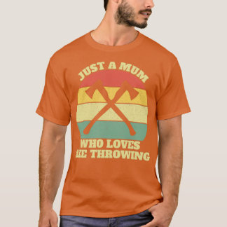 Axe Thrower Throwing Mum Classic TShirt