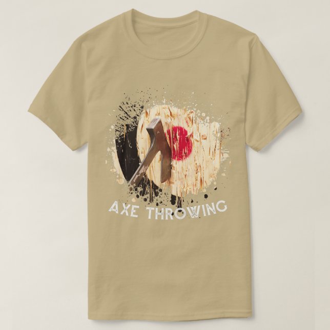Axe Throwing 21 T-Shirt (Design Front)