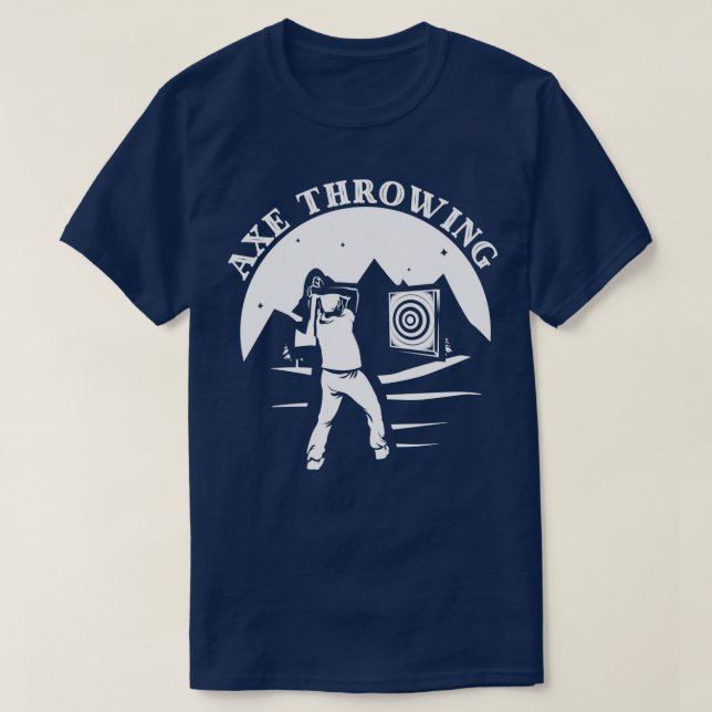 Axe Throwing 7 T-Shirt (Design Front)