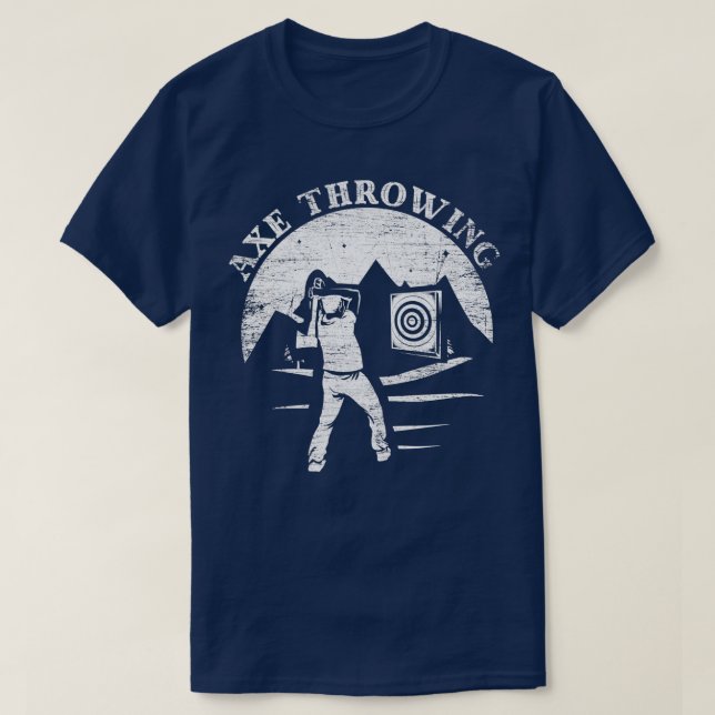 Axe Throwing 83 T-Shirt (Design Front)