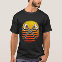 Axe Throwing Axes And Tomahawks Retro Sunset Axe T