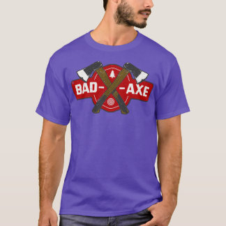 Axe Throwing Bad Axe Throw Vintage Hatchet Tossing T-Shirt