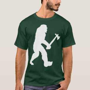 Axe Throwing Big Foot 2 T-Shirt