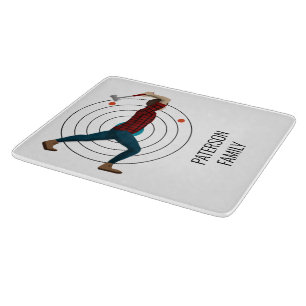 Axe Throwing Cutting Board