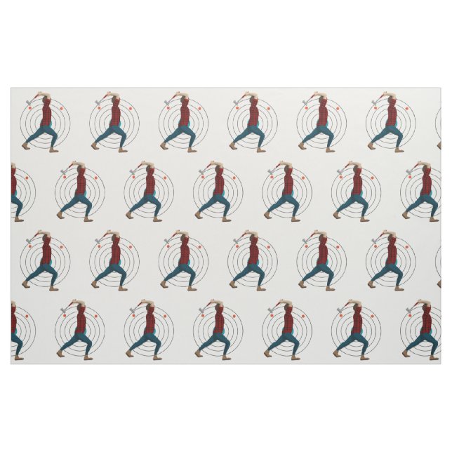 Axe Throwing Fabric (Fat Quarter)