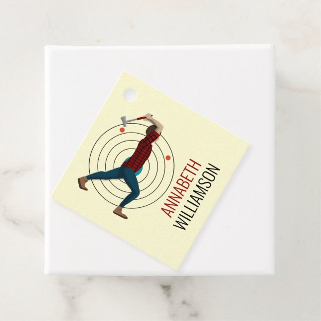 Axe Throwing Favor Tags (In Situ)