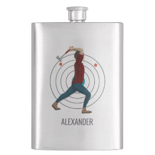 Axe Throwing Flask