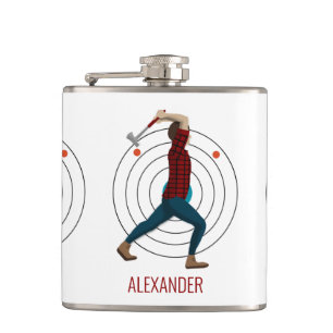 Axe Throwing Flask