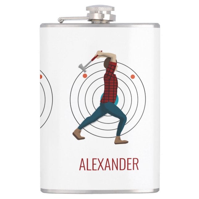 Axe throwing flask (Front)
