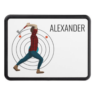 Axe Throwing Hitch Cover