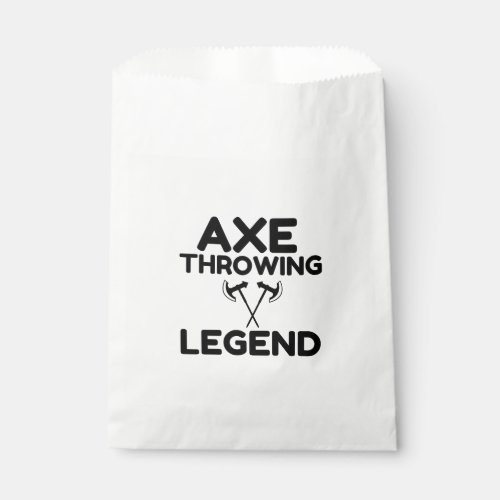 AXE THROWING LEGEND FAVOR BAG