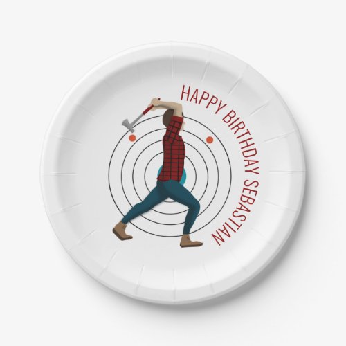 Axe Throwing Paper Plates