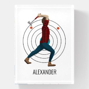 Axe Throwing Paperweight