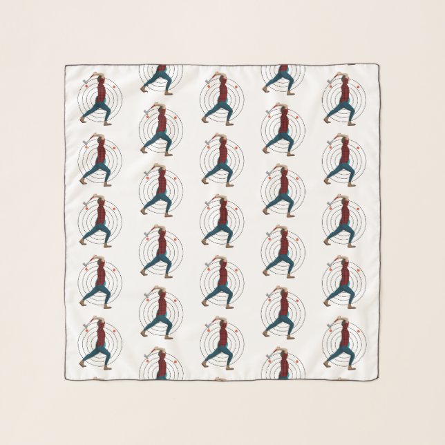 Axe Throwing Scarf (Front)