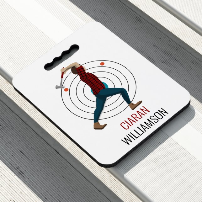 Axe Throwing Seat Cushion (In Situ)